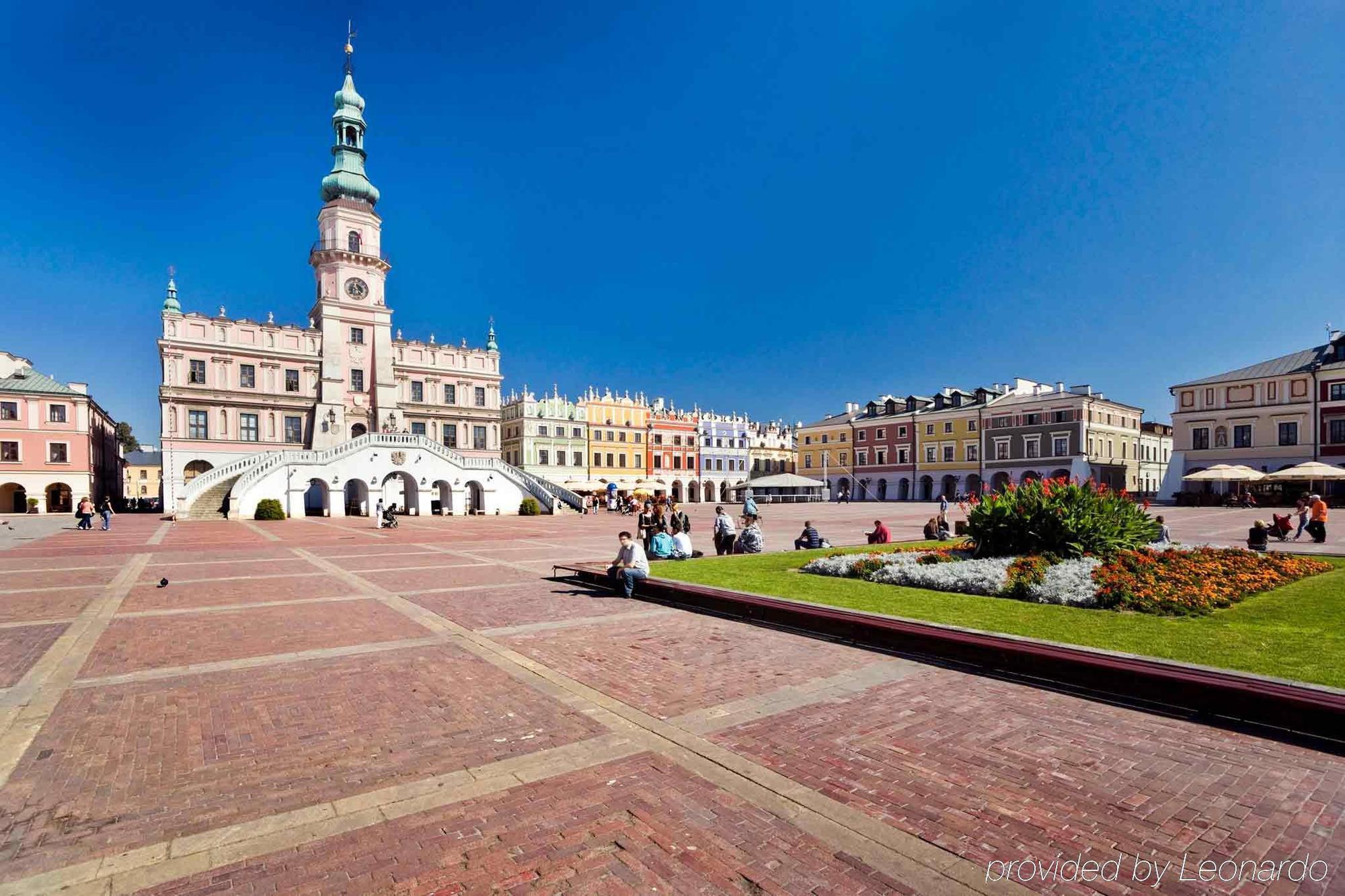 Hotel Zamojski Zamość Eksteriør billede